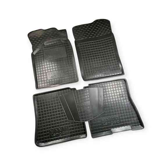 Килимки Рено kangoo 1998-2008, megane 1995-2003 (3 двері) борт 2,5см, з перемичкою салону Мукачево