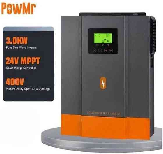 Гібридний сонячний інвертор PowMr POW-HVM 3.2kWT-24V-N. Харків