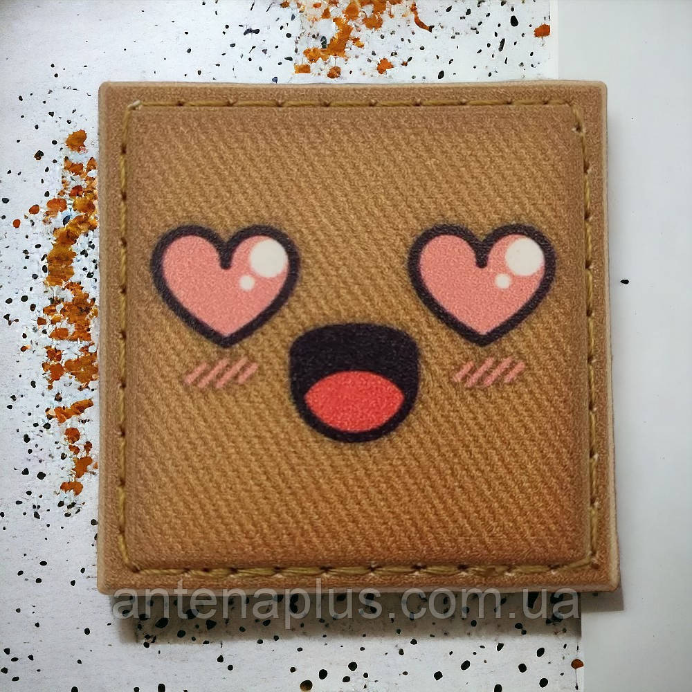 Смайлик №6 шеврон / патч Киев - изображение 1