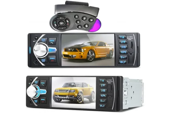 Автомобильная Bluetooth магнитола PI 4023 BT с пультом на руль и большим экраном Коломия