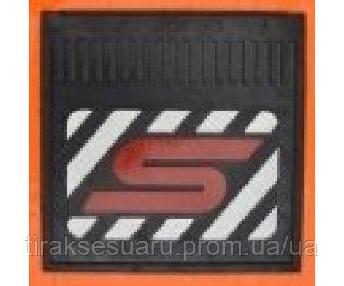 Брызговик с надписью Schwarzmuller 400х400 рельефная надпись Брызговик резиновый Schwarzmuller 400х400 рельефная надпись Луцк - изображение 1