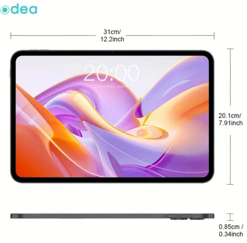 Планшет 14 дюймов 120гц 8/128 g99 android 15 teclast t65 8000mAh odea. Харьков - изображение 1