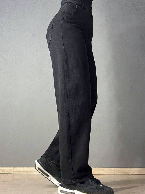 Джинсы женские Its Basic 3419-1 skater бананы мом черные, черный, 36, 36, 76 см, 105 см Киев - изображение 8