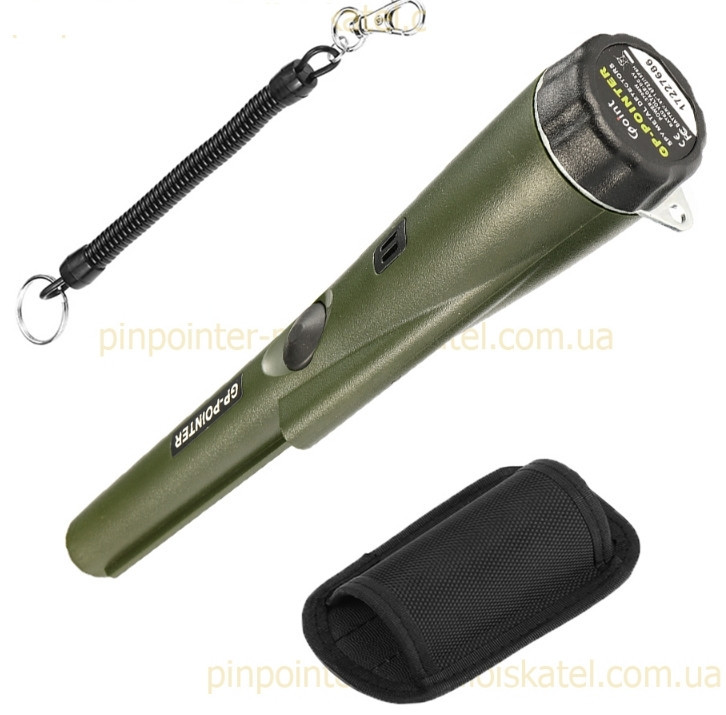 Пинпоинтер GP Pointer + батарейка крона Металошукач (Зелений) Київ - фото 2