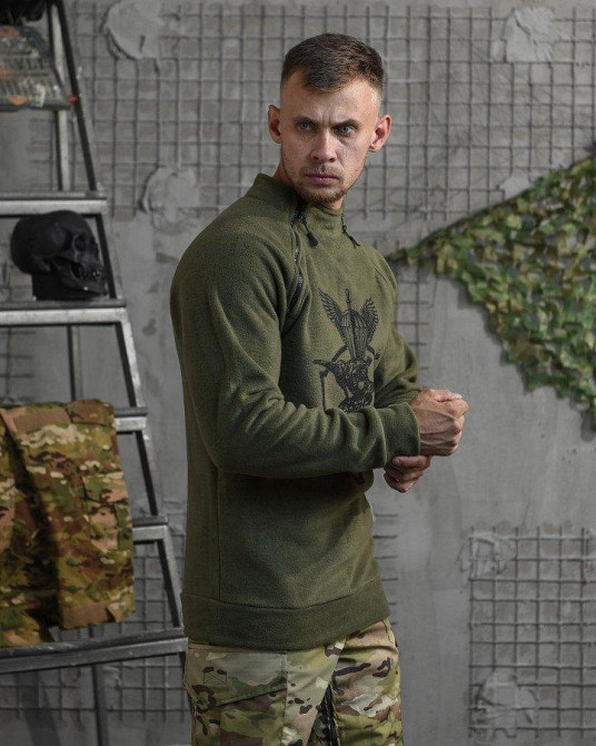 Флисовка ДШВ олива Одесса - изображение 2