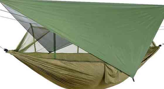 Гамак c москитной сеткой и тентом / Туристический гамак. Харьков