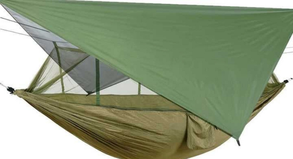 Гамак із москітною сіткою та тентом/ Турістичний гамак. Харків - фото 3