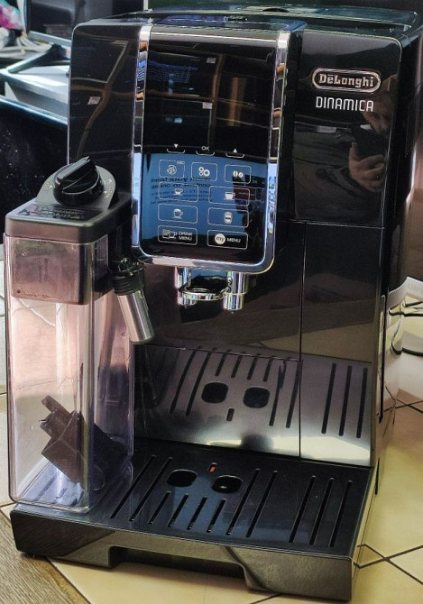 Кавоварка Delonghi Dinamica/Latte/Укр.Мова/Cappuccino/ECAM 350.55. Київ - фото 7