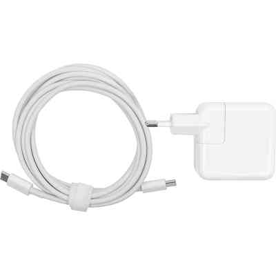 Блок живлення до ноутбуку PowerPlant APPLE 220V, 20V 30W 1.5A (USB Type-C) (AP29USBC) Вінниця