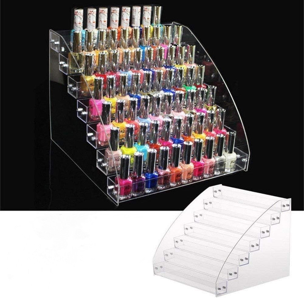 7-шарова прозора акрилова стійка для лаку для нігтів Луцк - изображение 1