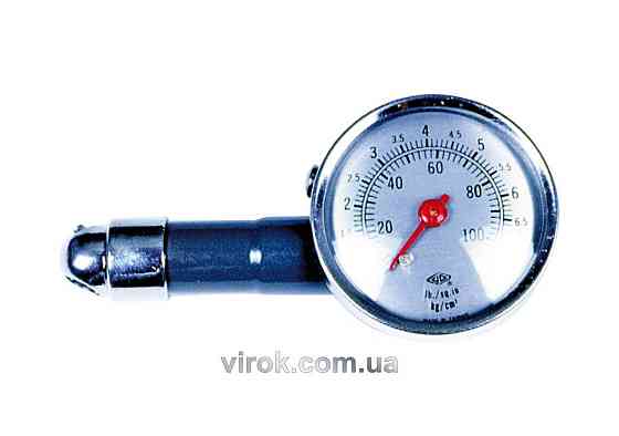 Манометр шинний VOREL круглий : 0,5-7,5 бар [25/150] Одесса