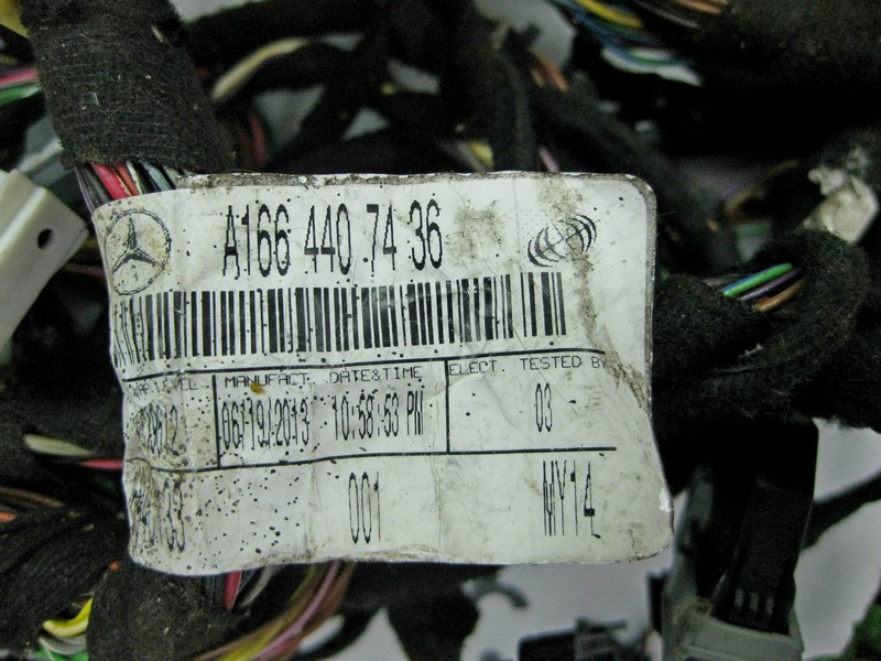 Mercedes-Benz  A1664407436 Джгут електропроводки передньої панелі - торпеди GL GLS X166 Одесса - изображение 3