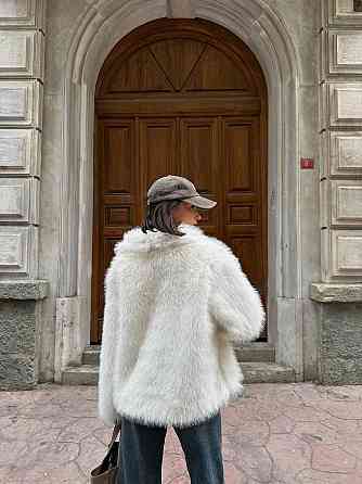 Женская короткая шуба из искусственного меха Одесса