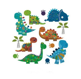 Термонаклейка для дитячого одягу Динозаврики Київ - фото 1