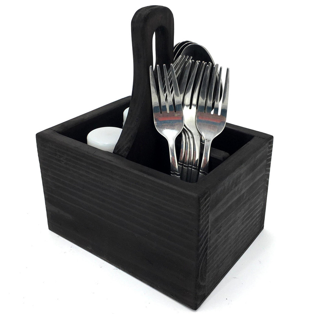 Підставка для столових приладів "Товаглія" венге Миколаїв - фото 1