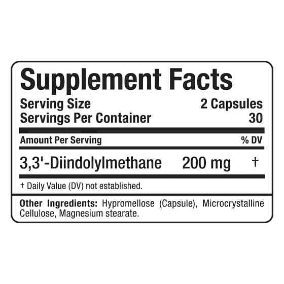 Дііндолілметану AllMax DIM 60 Veggie Caps Луцьк