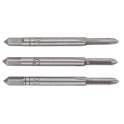 Мітчик Topex M3, крок 0.5 мм, 3 шт. (14A203) Вінниця - фото 1