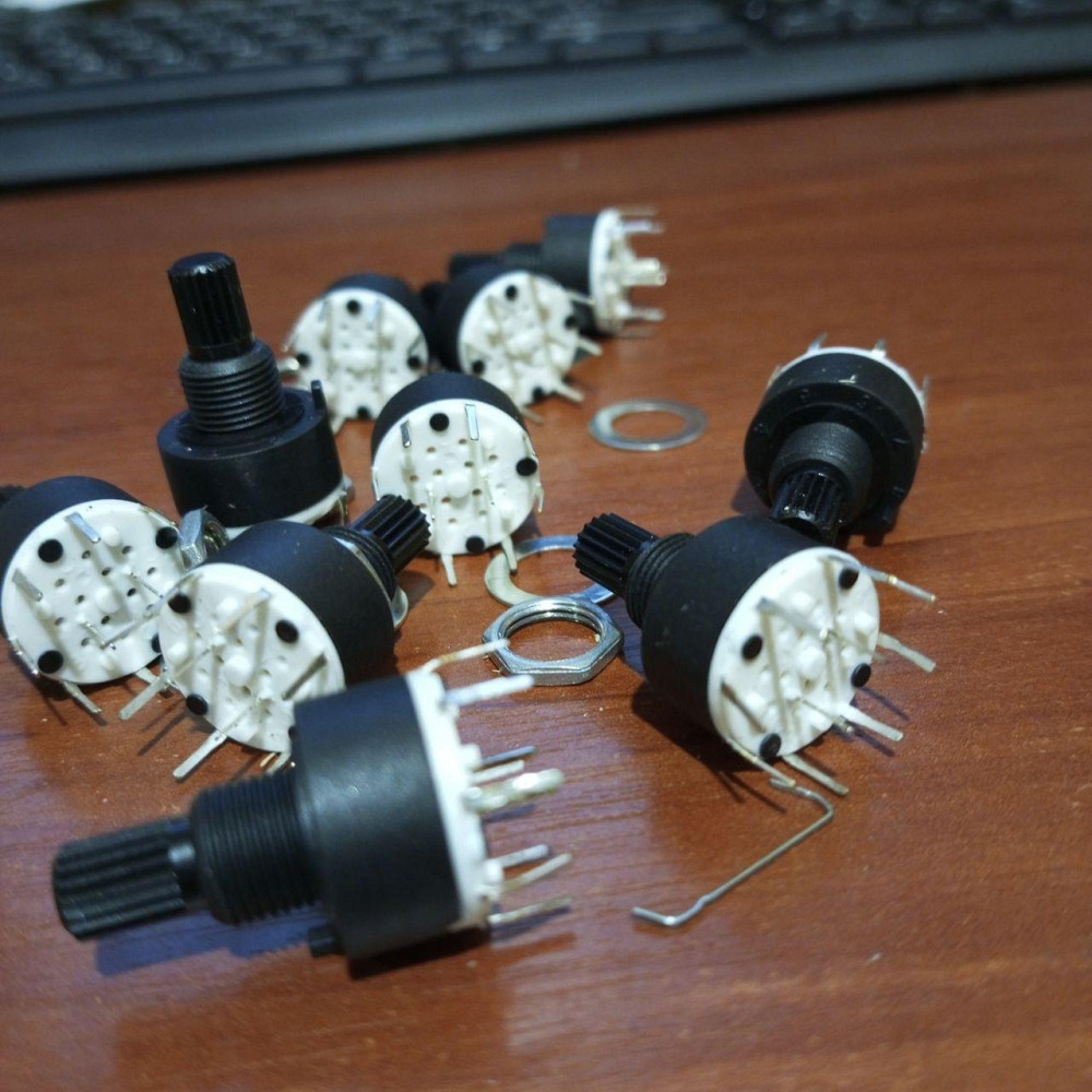 Мікроперемикач Daier RS16, 10pin, 0.15A 250VAC Полтава - фото 1