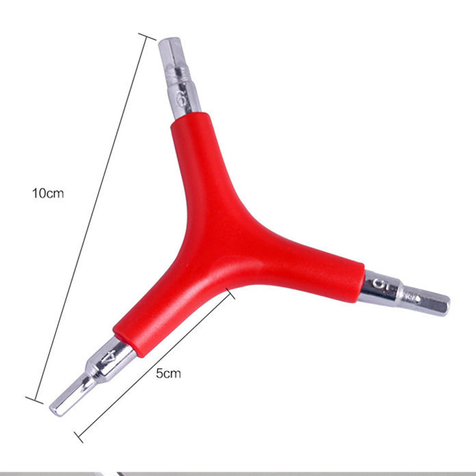 Шестигранник треугольный 4, 5, 6 мм для ремонта велосипедов Feel Fit Красный Бровары - изображение 2