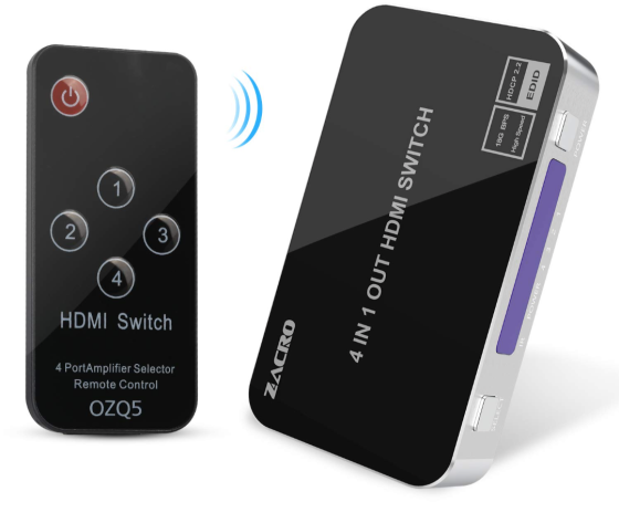 Сплітер ZACRO 4x1 HDMI Луцьк