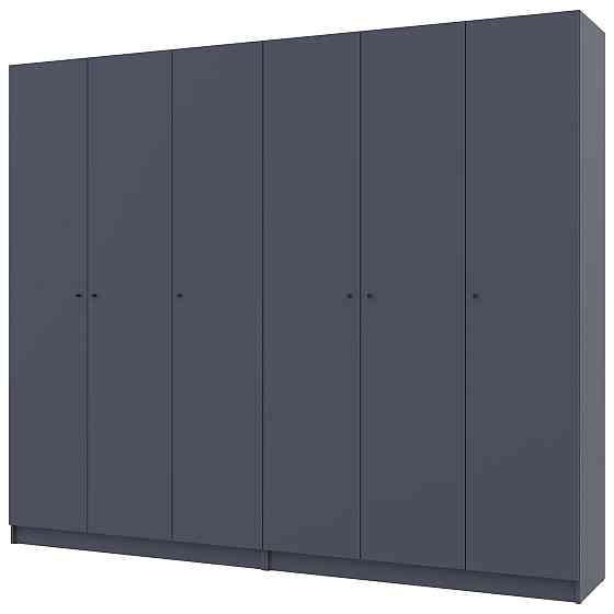 Комплект шаф для одягу Doros Промо (2 шт.) 270х48х204 см Графіт (DRS-011217) Львів