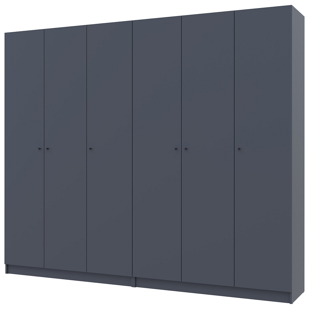 Комплект шаф для одягу Doros Промо (2 шт.) 270х48х204 см Графіт (DRS-011217) Львів - фото 3