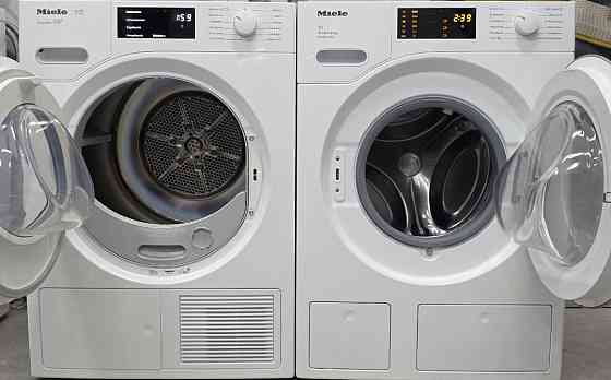 Комплект пральна та сушильна машина MIELE W1 T1 8кг A+++ супер стан. Харків