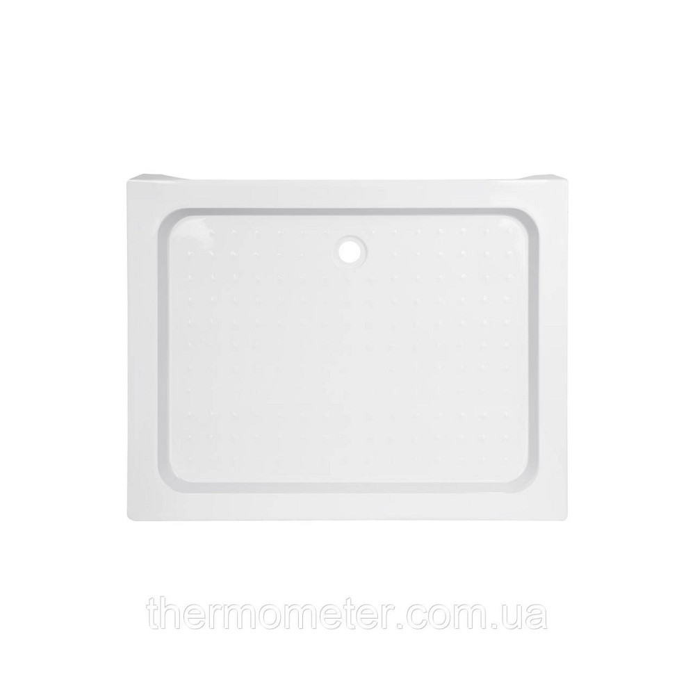 Душовий піддон KAPIELKA ST100x80х14 низький, прямокутний, діаметр зливу 52 мм Lidz Київ - фото 15