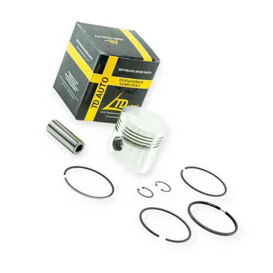 Поршень збору на мотоблок 186F STD d=86,00mm (гострий конус форкамери) Мукачево