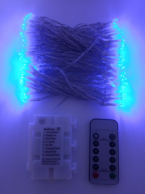 Гірлянда 100led на батарейках 25546 Луцьк - фото 2