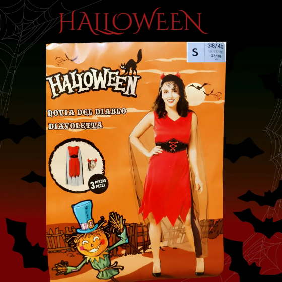 Сукня Наречена Диявола для вечірки на Хелловін розмір S 38-40 червоний Київ