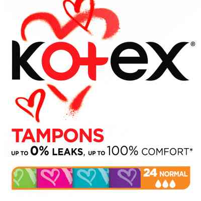 Тампоны Kotex Normal 24 шт. (5029053534619) Винница