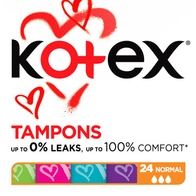 Тампоны Kotex Normal 24 шт. (5029053534619) Винница - изображение 1