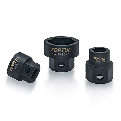 Головка ударна низькопрофільна із 6-гр. хвостовиком 1/2" 19 мм TOPTUL KABR1619 Одеса - фото 1