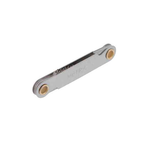 Різьбомір метричний, 12 шт., 0,5-3,0 мм INTERTOOL SD-8400 Київ