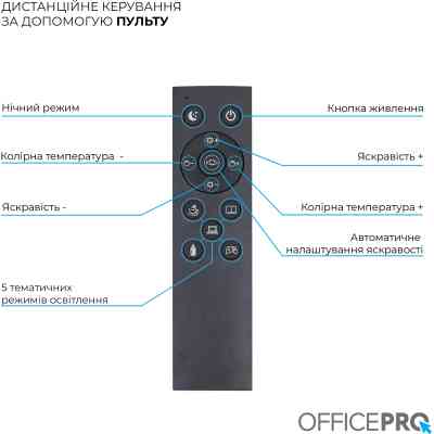 Світильник OfficePro LED лампа на монітор SL210B (SL210B) Вінниця