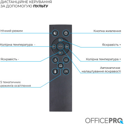 Светильник OfficePro LED лампа на монитор SL210B (SL210B) Винница - изображение 6