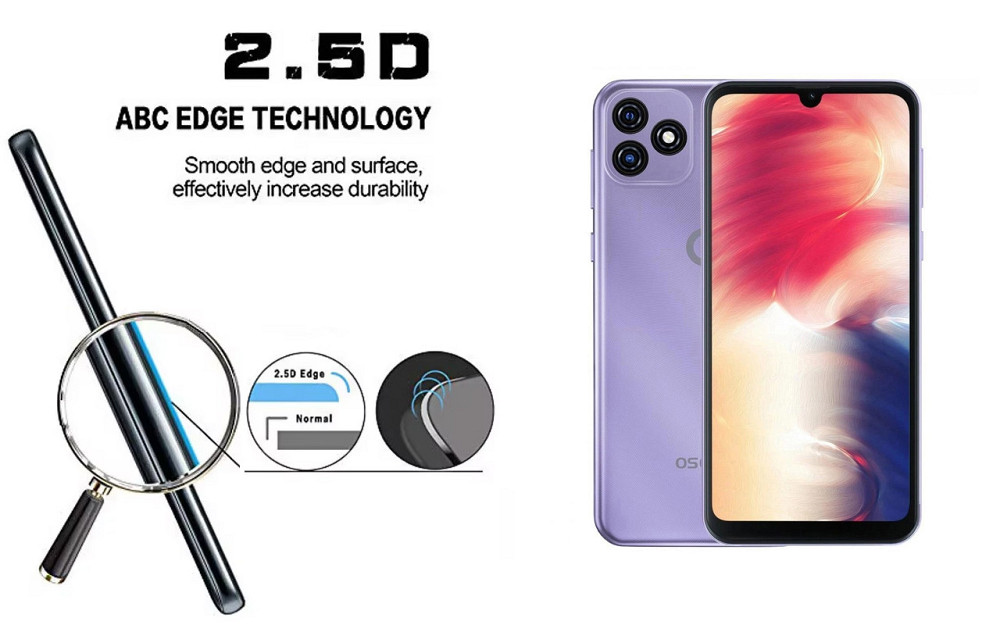 Захисне скло ArmorGlass для Blackview Oscal C20, Oscal C20 Pro – стійке до подряпин та ударів Київ - фото 2