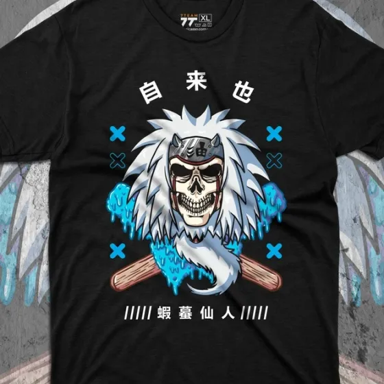 Футболка чоловіча з  принтом Наруто Джирайя Dead Edition Розмір 48 Anime0108 Дніпро