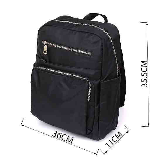 Рюкзак нейлоновий Vintage 14808 Чорний Київ