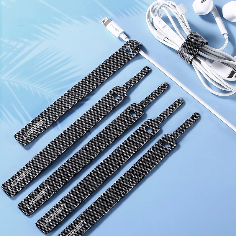 Стяжка для кабелю Ugreen LP146 (Чорна, 1 шт) Николаев - изображение 1