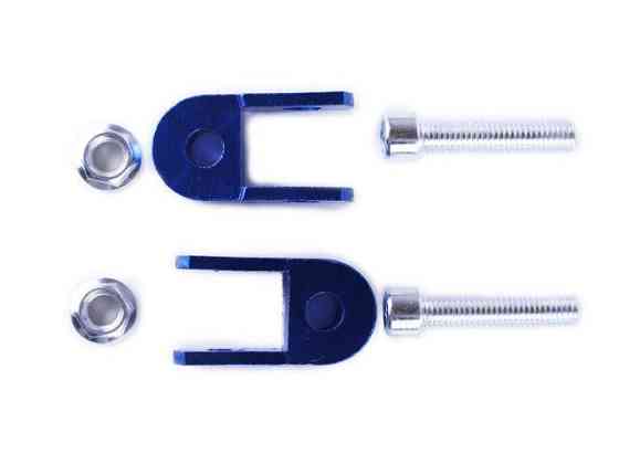 Подовжувач заднього амортизатора, к-т 2 шт.: 25 мм, синій Мукачево