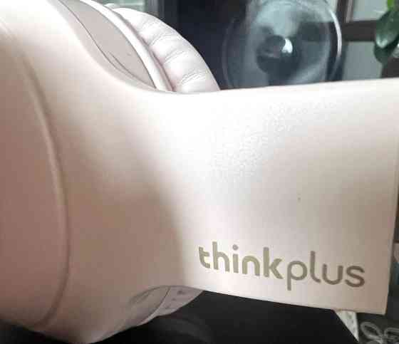 Накладные, складные  наушники  Lenovo Thinkplus TH10, розовые. Харьков