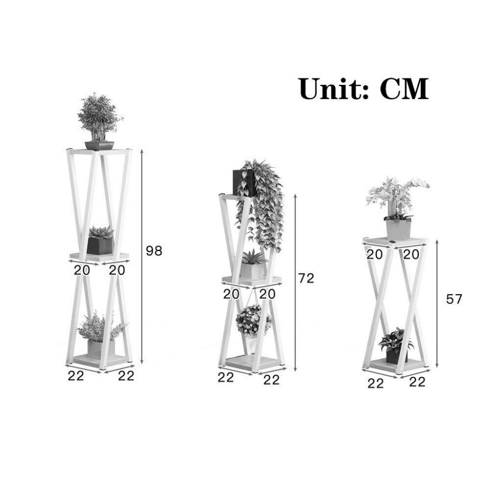 Підставка для квітів "Міранделла 98" венге-мокко Миколаїв - фото 3