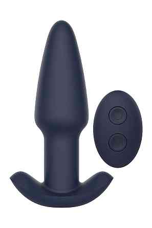 Вібруюча анальна пробка Dream Toys Startroopers Pluto з пультом керування, чорна Sex Aura Київ