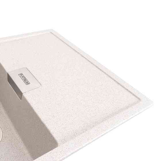 PLATINUM Гранітна мийка для кухні Platinum 8650 DIAMOND матова (топаз) Коломыя