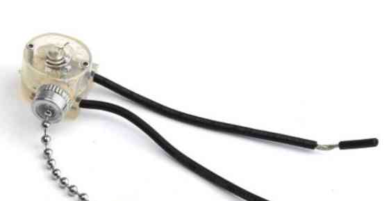 Вимикач з ланцюжком для бра 20см, 3А, 220V Полтава