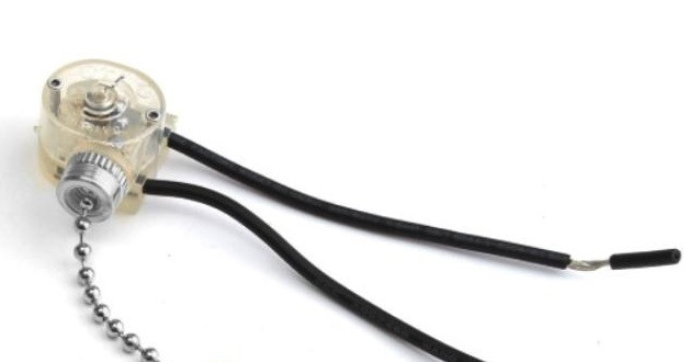 Выключатель с цепочкой для бра 20см, 3А, 220V Полтава - изображение 1