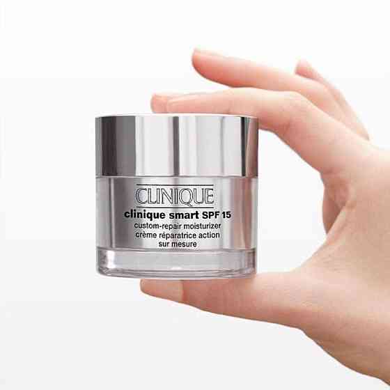 Антивіковий зволожуючий крем із захистом від сонця Clinique Smart SPF 15, 75 мл Слов'янськ