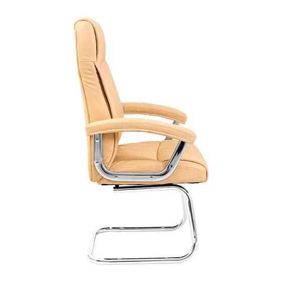 Офисное конференционное кресло Richman Fabio Хром CF Бежевый Киев